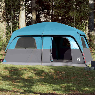 Vidaxl gezinstent 8-persoons waterdicht blauw