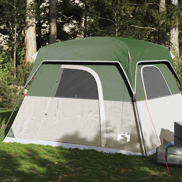 Vidaxl tent 4-persoons waterdicht groen