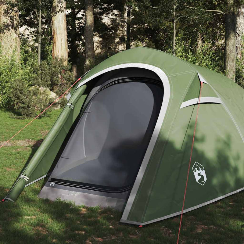 Load image into Gallery viewer, Vidaxl tunneltent 3-persoons waterdicht groen
