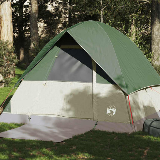 Vidaxl koepeltent 4-persoons waterdicht groen