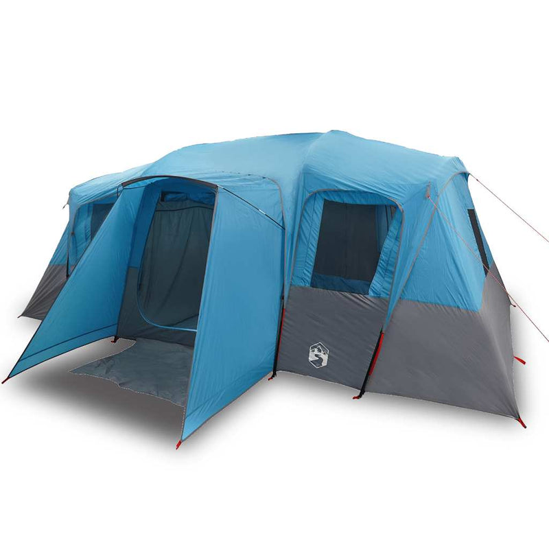 Load image into Gallery viewer, Vidaxl tunneltent 16-persoons waterdicht blauw
