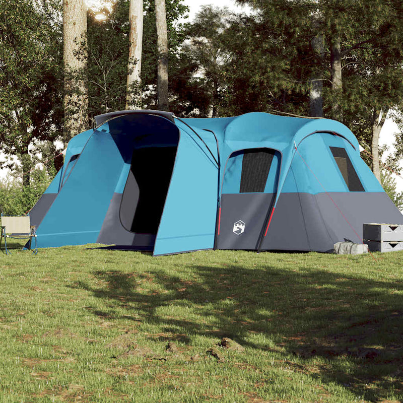 Load image into Gallery viewer, Vidaxl tunneltent 16-persoons waterdicht blauw
