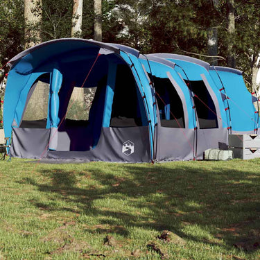 Vidaxl tunneltent voor gezin 8-persoons waterdicht blauw