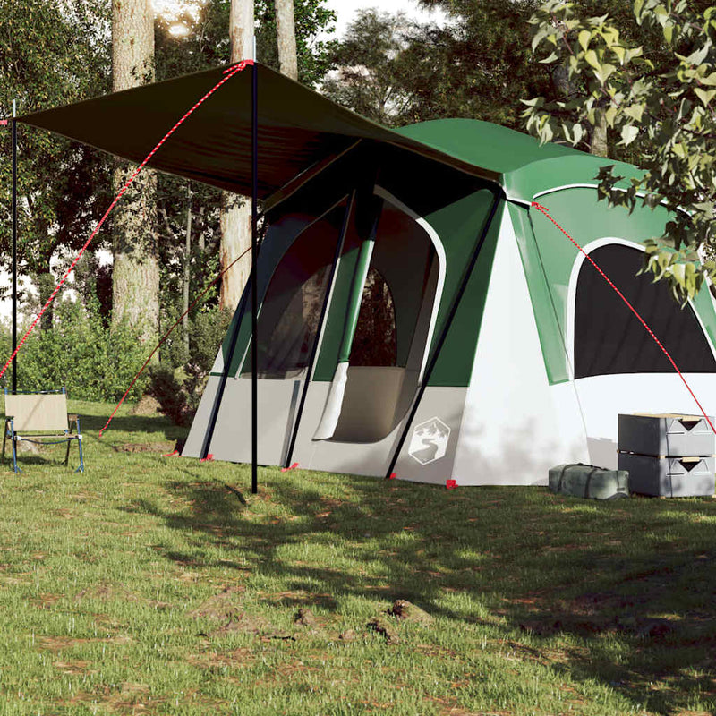Load image into Gallery viewer, Vidaxl tent 5-persoons waterdicht groen
