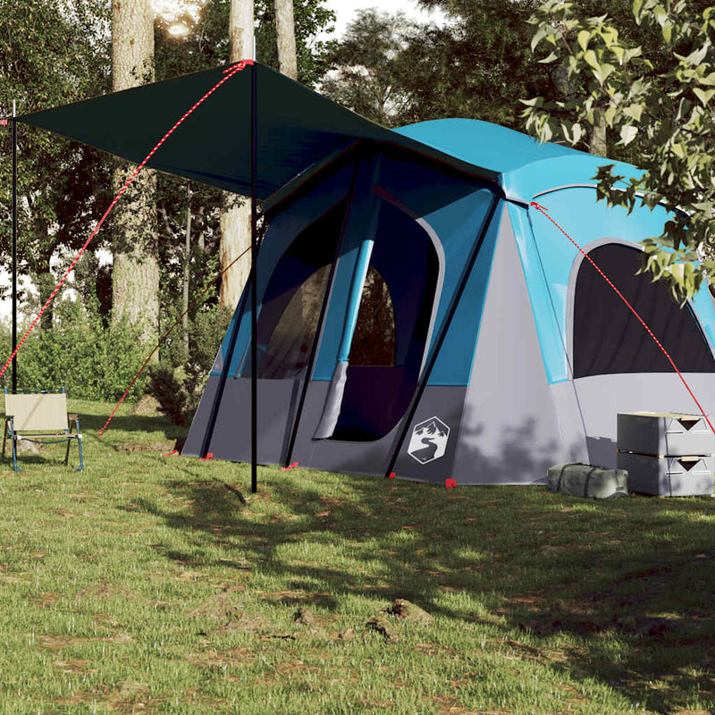 Load image into Gallery viewer, Vidaxl tent 5-persoons waterdicht blauw
