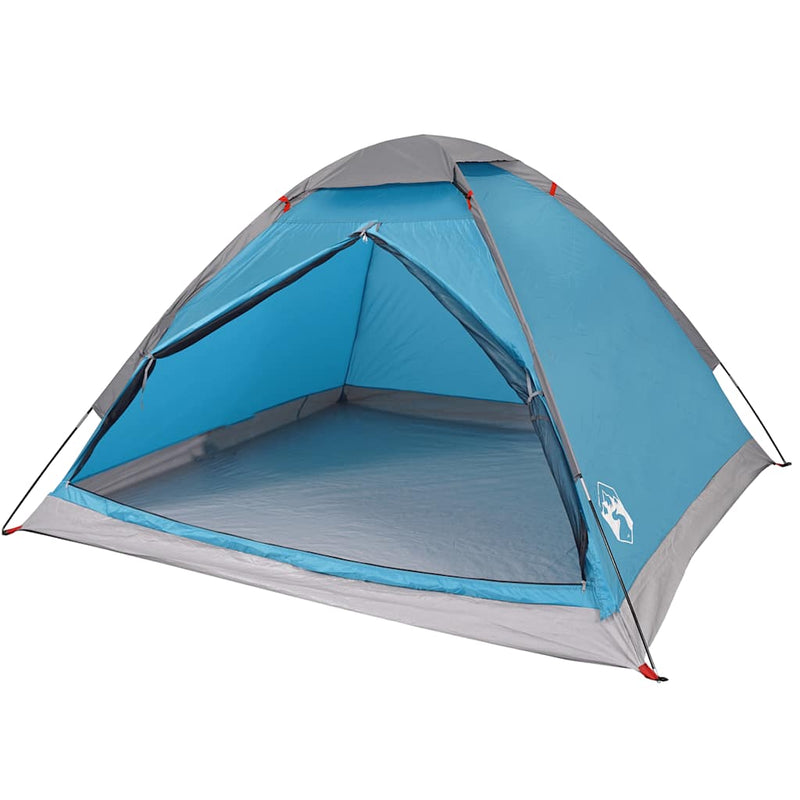 Load image into Gallery viewer, Vidaxl koepeltent 4-persoons waterdicht blauw
