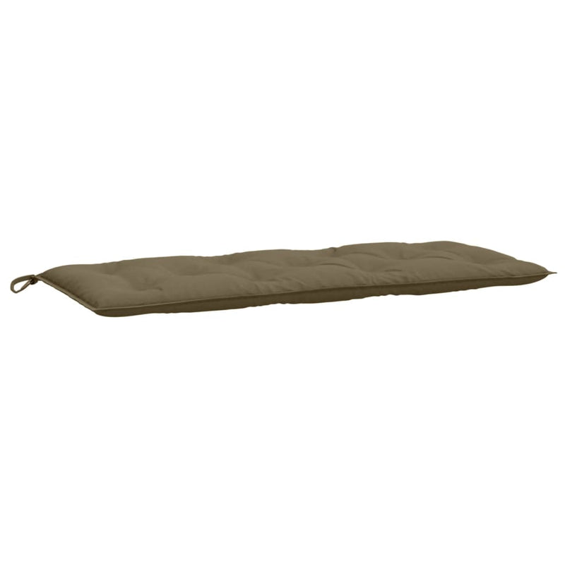 Load image into Gallery viewer, Vidaxl tuinbankkussen 120x50x7 cm stof gemêleerd taupe
