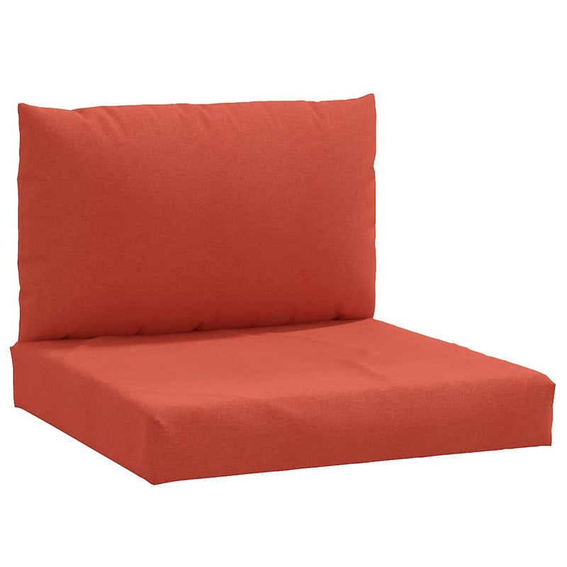 Load image into Gallery viewer, Vidaxl palletkussens 2 st stof gemêleerd rood
