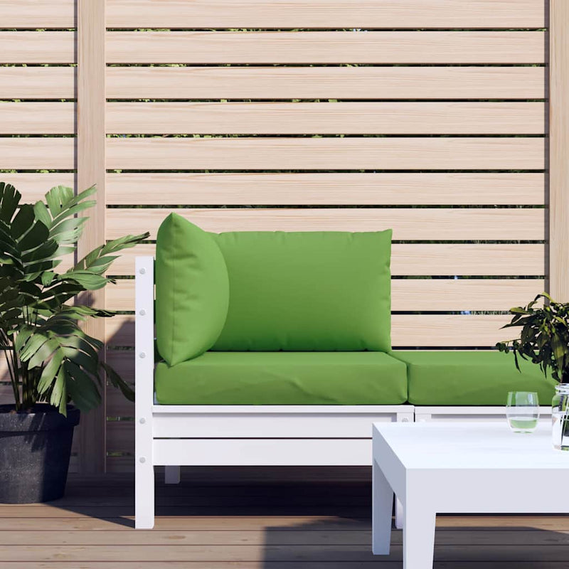 Load image into Gallery viewer, Vidaxl palletkussens 3 st stof gemêleerd groen
