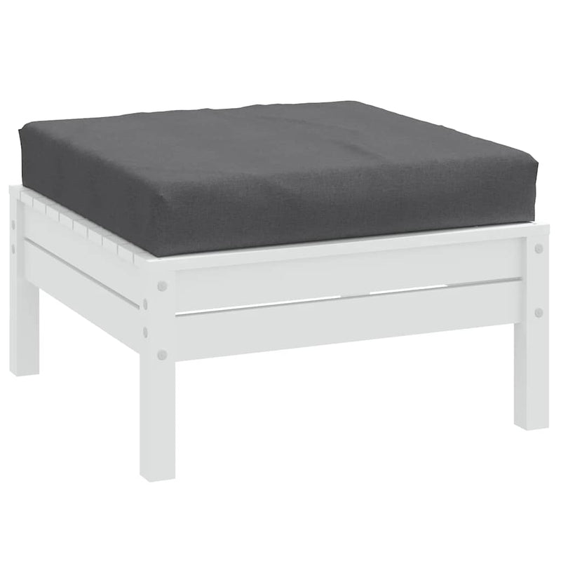 Load image into Gallery viewer, Vidaxl palletkussen 60x60x9,5 cm stof gemêleerd antracietkleurig
