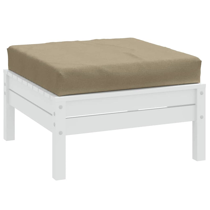 Load image into Gallery viewer, Vidaxl palletkussen 60x60x9,5 cm stof gemêleerd taupe
