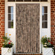 Vidaxl vliegengordijn 100x220 cm chenille beige en donkerbruin