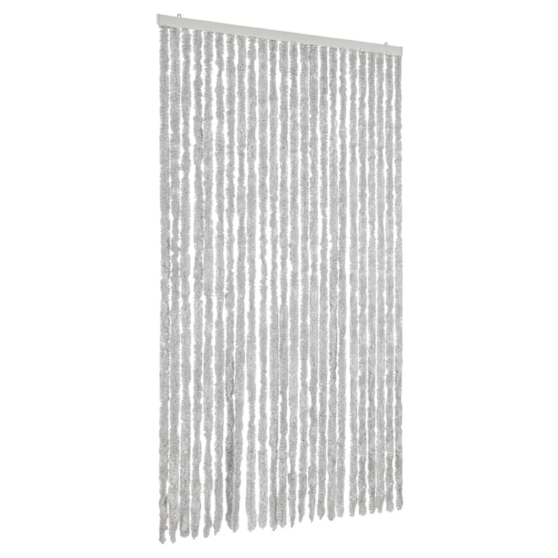 Load image into Gallery viewer, Vidaxl vliegengordijn 100x200 cm chenille grijs
