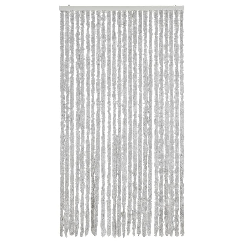 Load image into Gallery viewer, Vidaxl vliegengordijn 100x200 cm chenille grijs
