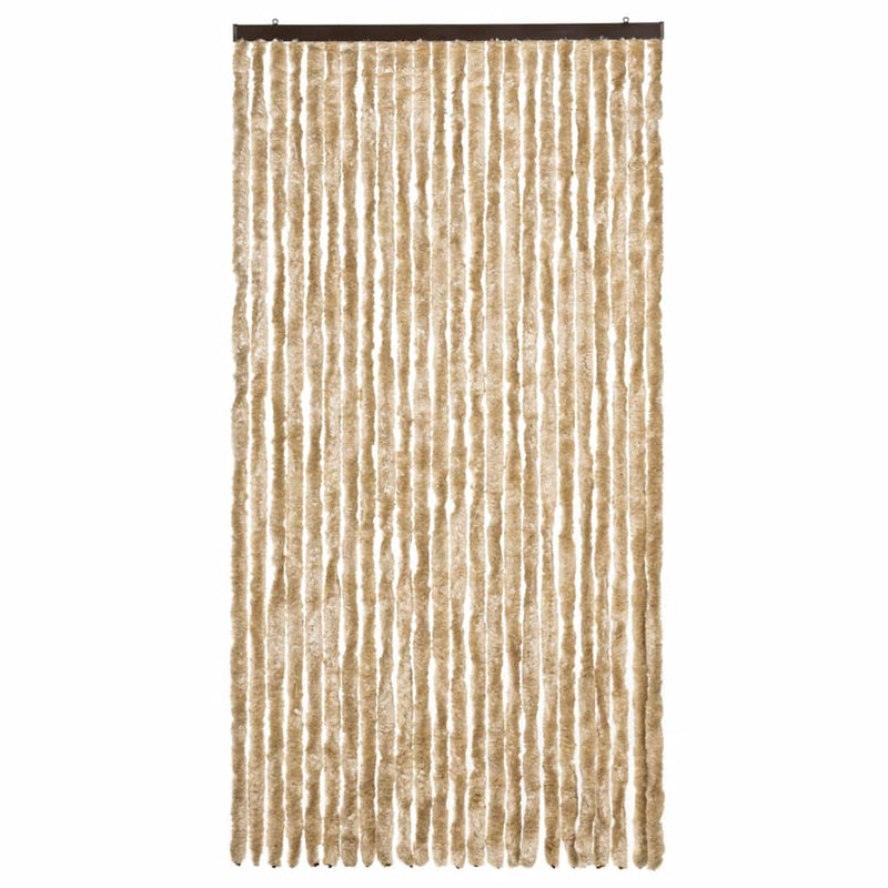 Load image into Gallery viewer, Vidaxl vliegengordijn 100x200 cm chenille beige

