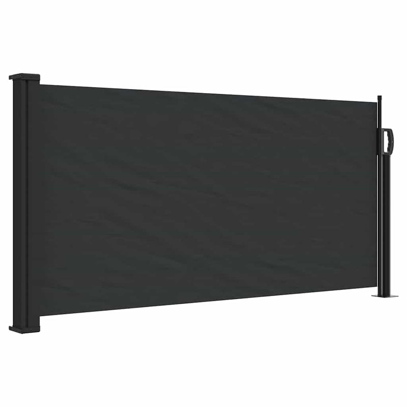 Load image into Gallery viewer, Vidaxl windscherm uittrekbaar 100x300 cm zwart
