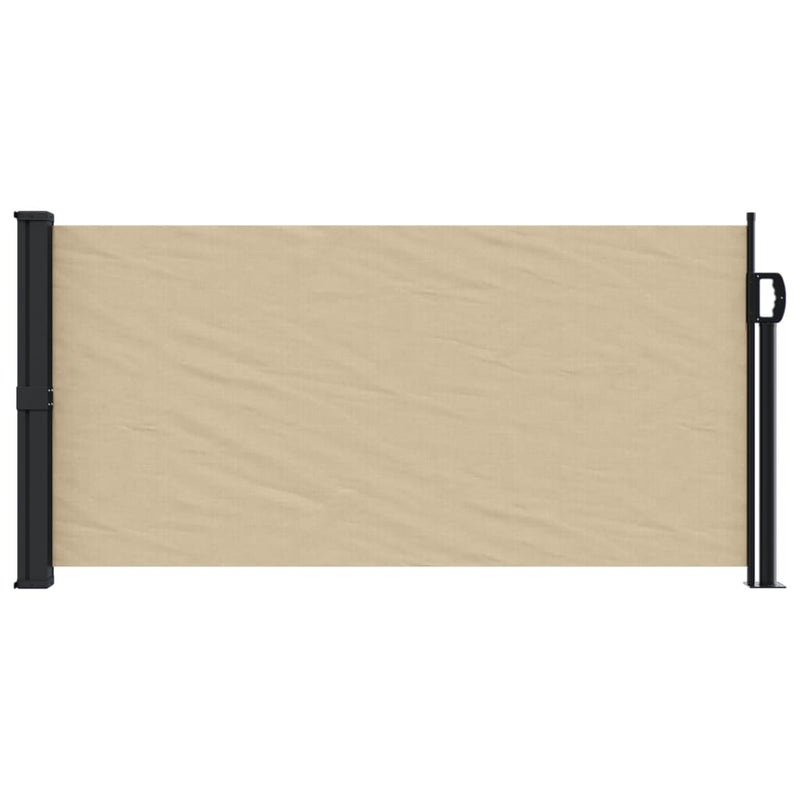 Load image into Gallery viewer, Vidaxl windscherm uittrekbaar 100x300 cm beige
