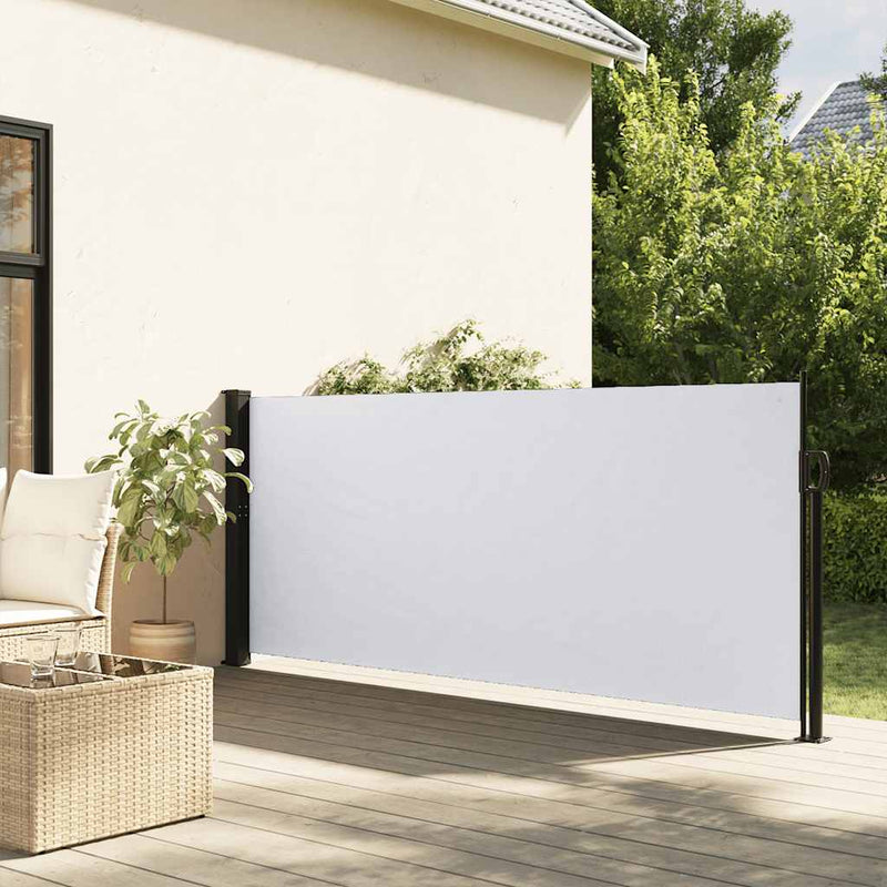 Load image into Gallery viewer, Vidaxl windscherm uittrekbaar 100x300 cm wit
