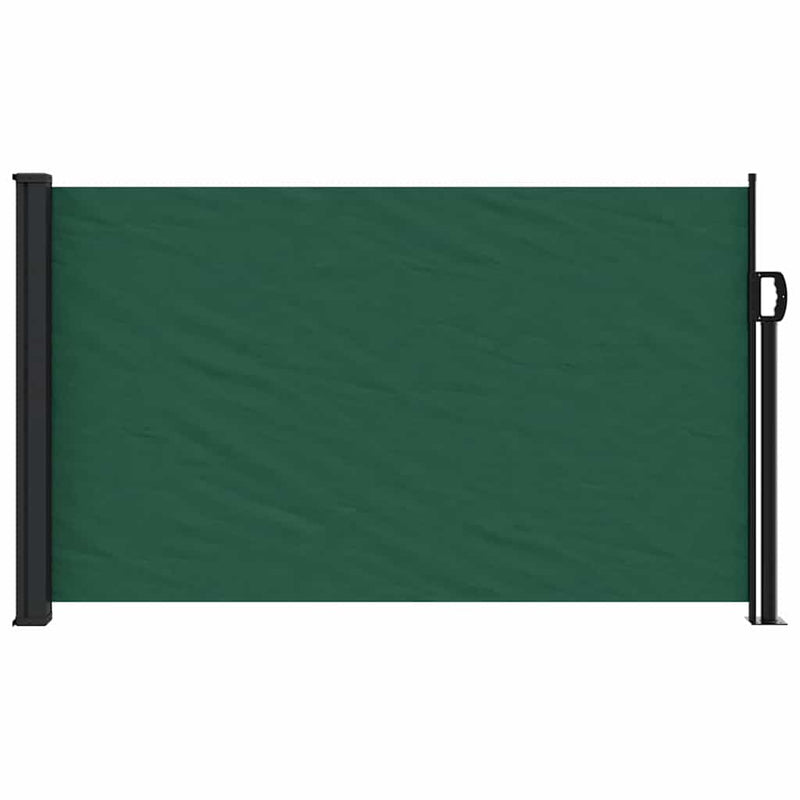 Afbeelding laden in galerijviewer, Vidaxl windscherm uittrekbaar 117x300 cm donkergroen
