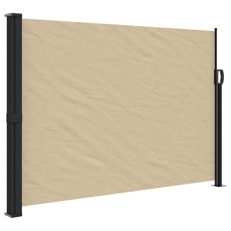 Load image into Gallery viewer, Vidaxl windscherm uittrekbaar 140x300 cm beige
