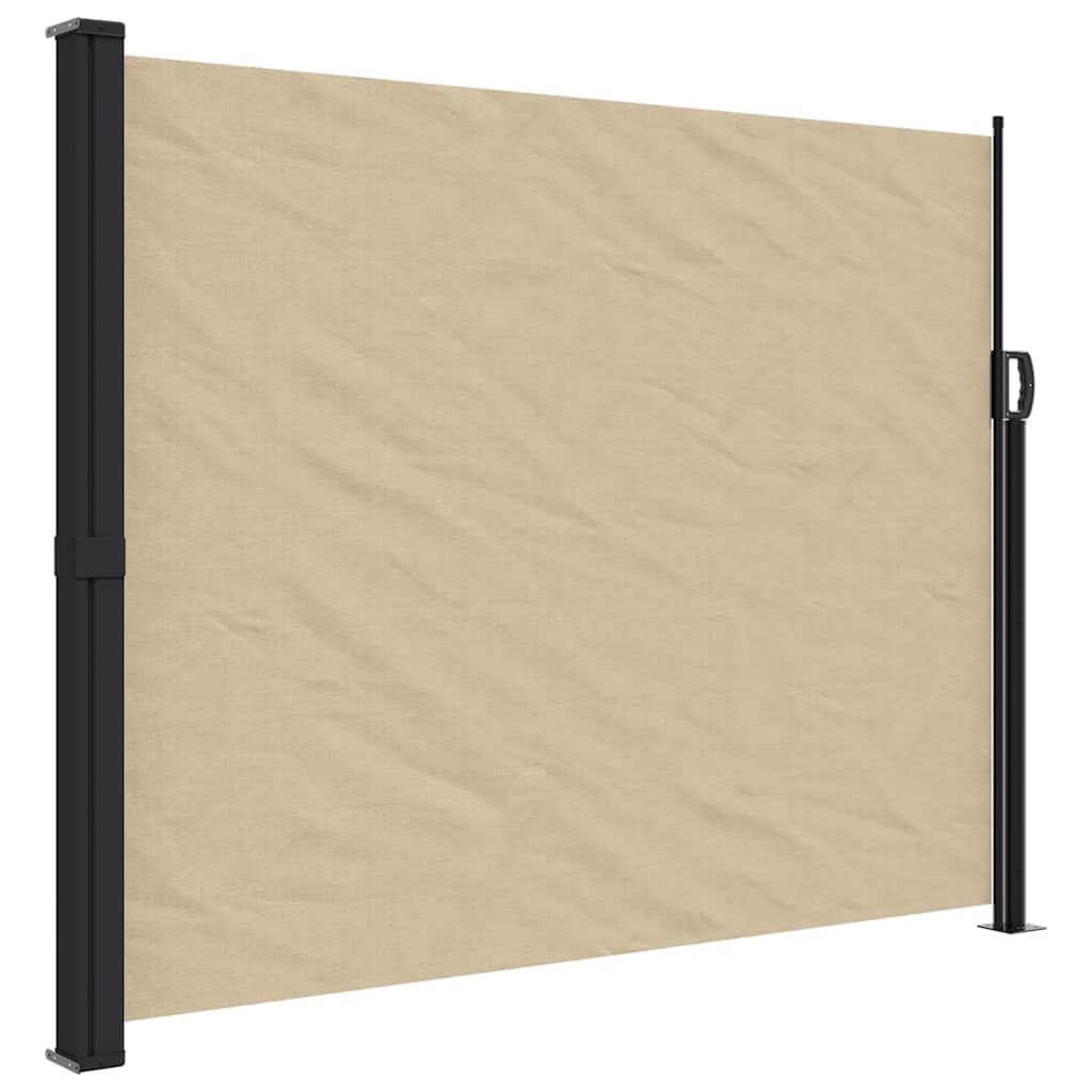 Vidaxl windscherm intrekbaar 170x300 cm beige