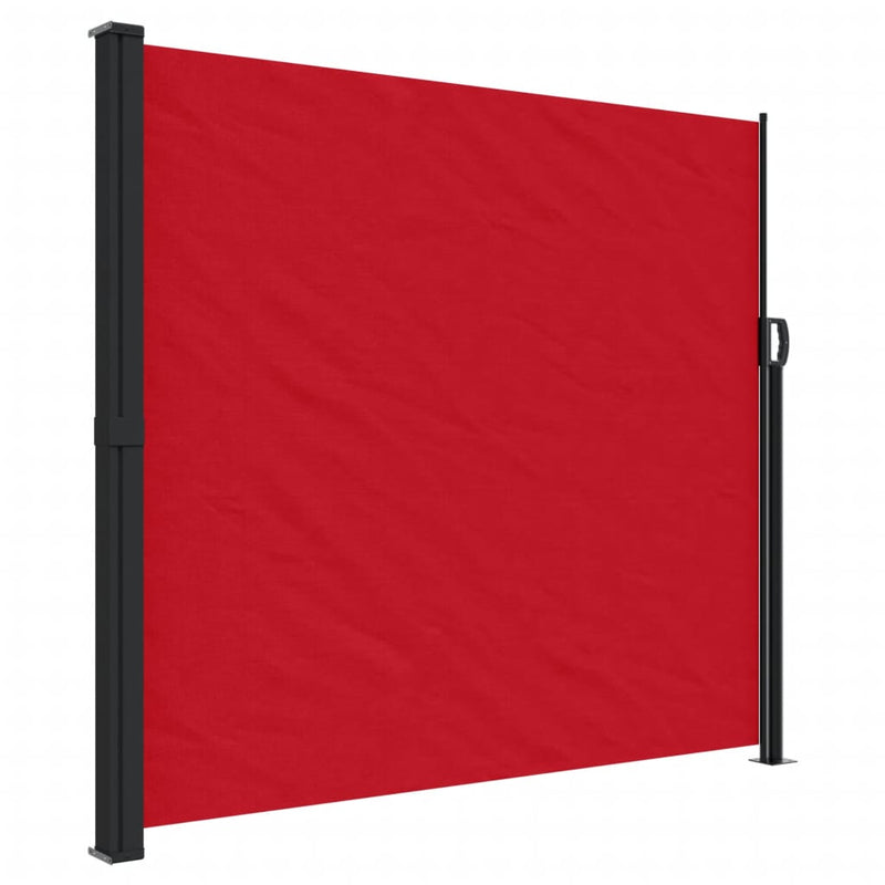 Load image into Gallery viewer, Vidaxl windscherm uittrekbaar 180x300 cm rood
