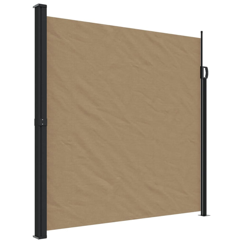 Load image into Gallery viewer, Vidaxl windscherm uittrekbaar 200x300 cm taupe
