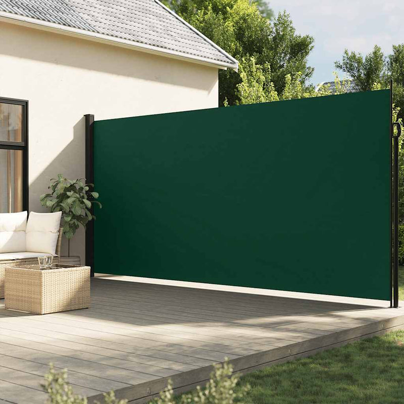 Load image into Gallery viewer, Vidaxl windscherm uittrekbaar 200x300 cm donkergroen
