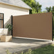 Vidaxl windscherm uittrekbaar 220x300 cm taupe