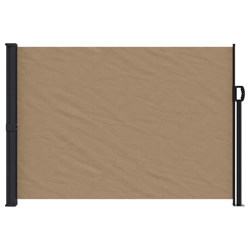 Load image into Gallery viewer, Vidaxl windscherm uittrekbaar 140x500 cm taupe
