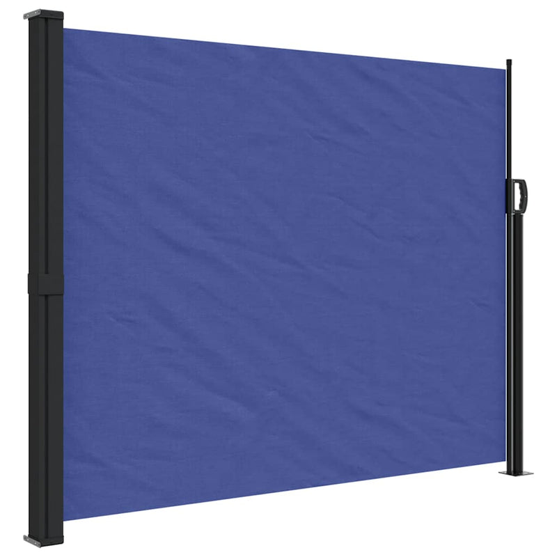 Load image into Gallery viewer, Vidaxl windscherm uittrekbaar 160x500 cm blauw
