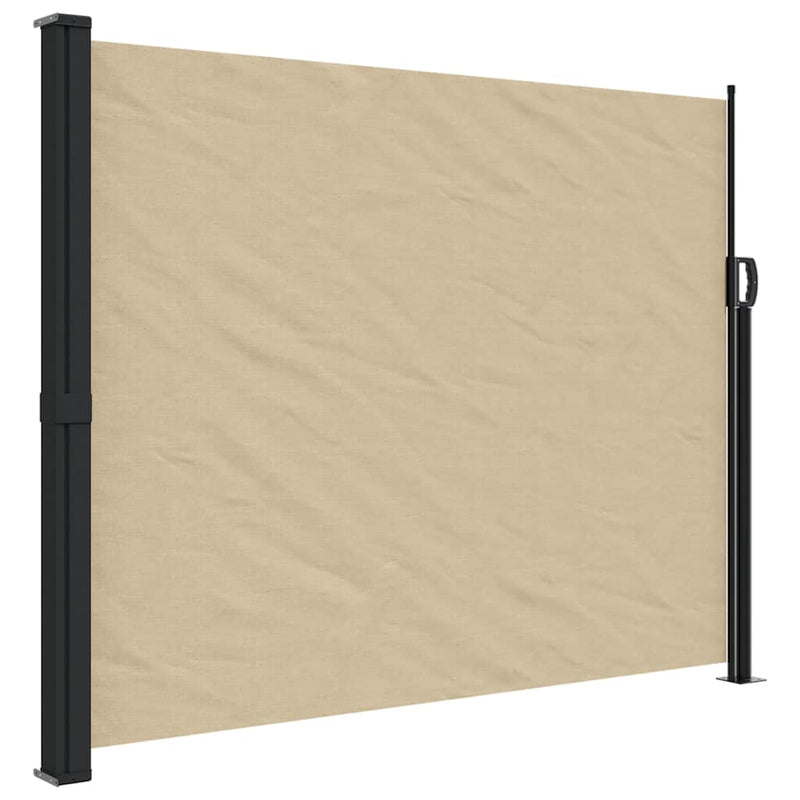 Load image into Gallery viewer, Vidaxl windscherm uittrekbaar 160x500 cm beige
