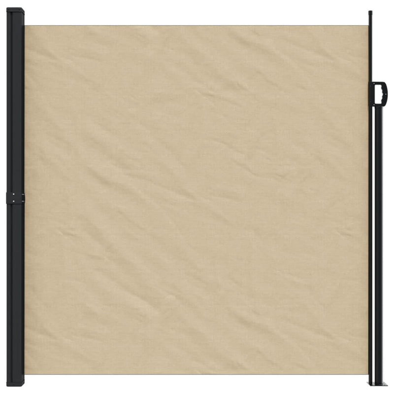 Load image into Gallery viewer, Vidaxl windscherm uittrekbaar 200x500 cm beige
