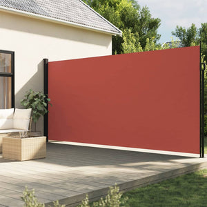 Vidaxl windscherm uittrekbaar 200x500 cm terracotta