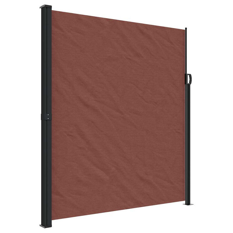 Load image into Gallery viewer, Vidaxl windscherm uittrekbaar 220x500 cm bruin
