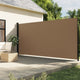 Vidaxl windscherm uittrekbaar 220x500 cm taupe