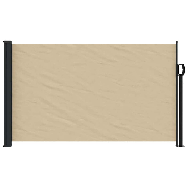 Load image into Gallery viewer, Vidaxl windscherm uittrekbaar 120x600 cm beige
