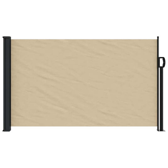 Vidaxl windscherm uittrekbaar 120x600 cm beige