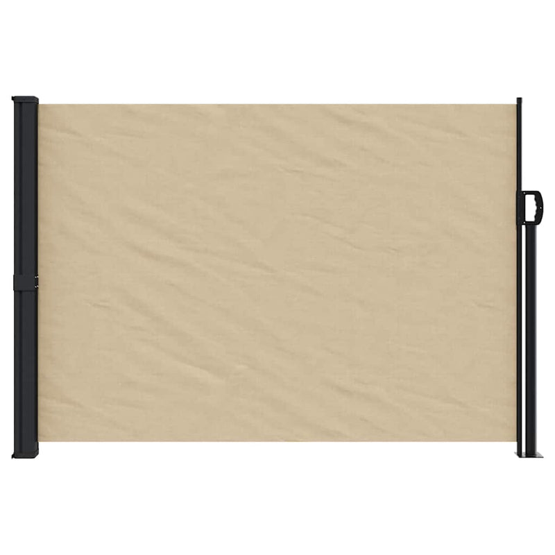 Load image into Gallery viewer, Vidaxl windscherm uittrekbaar 140x600 cm beige
