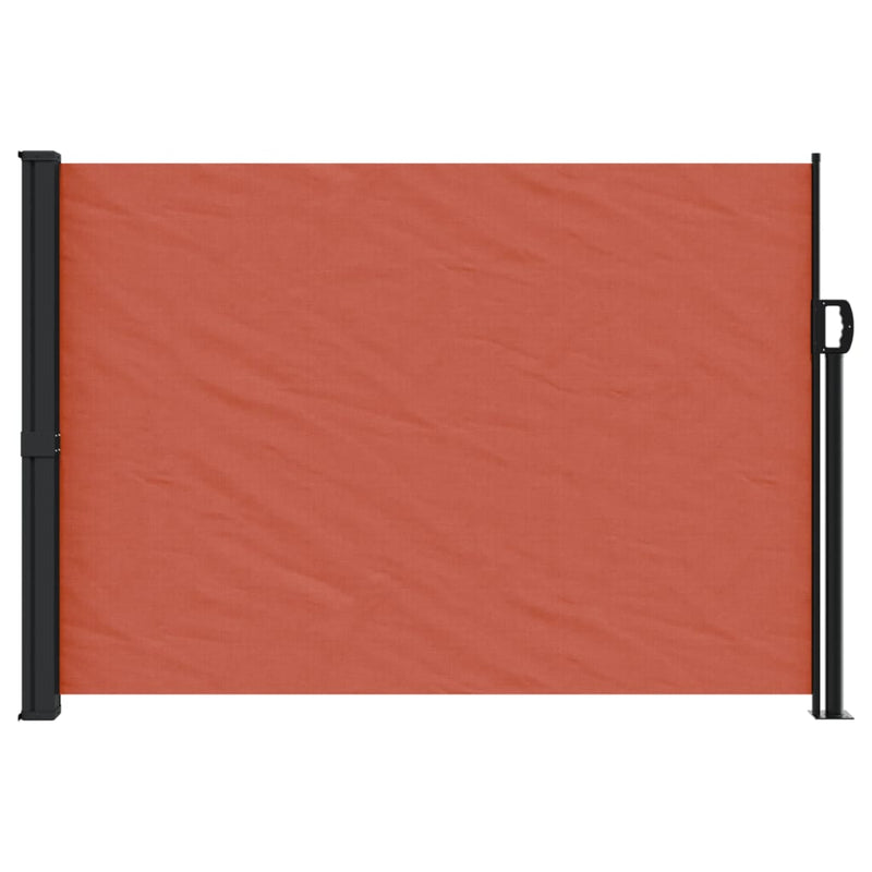 Load image into Gallery viewer, Vidaxl windscherm uittrekbaar 140x600 cm terracotta
