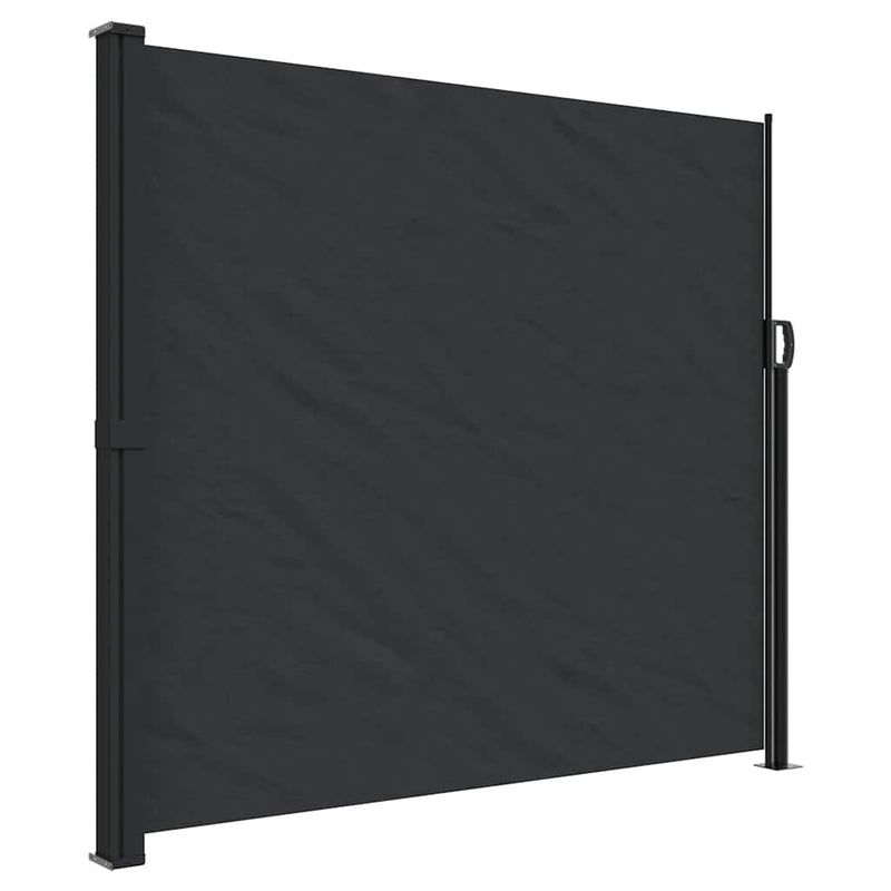 Load image into Gallery viewer, Vidaxl windscherm uittrekbaar 180x600 cm zwart
