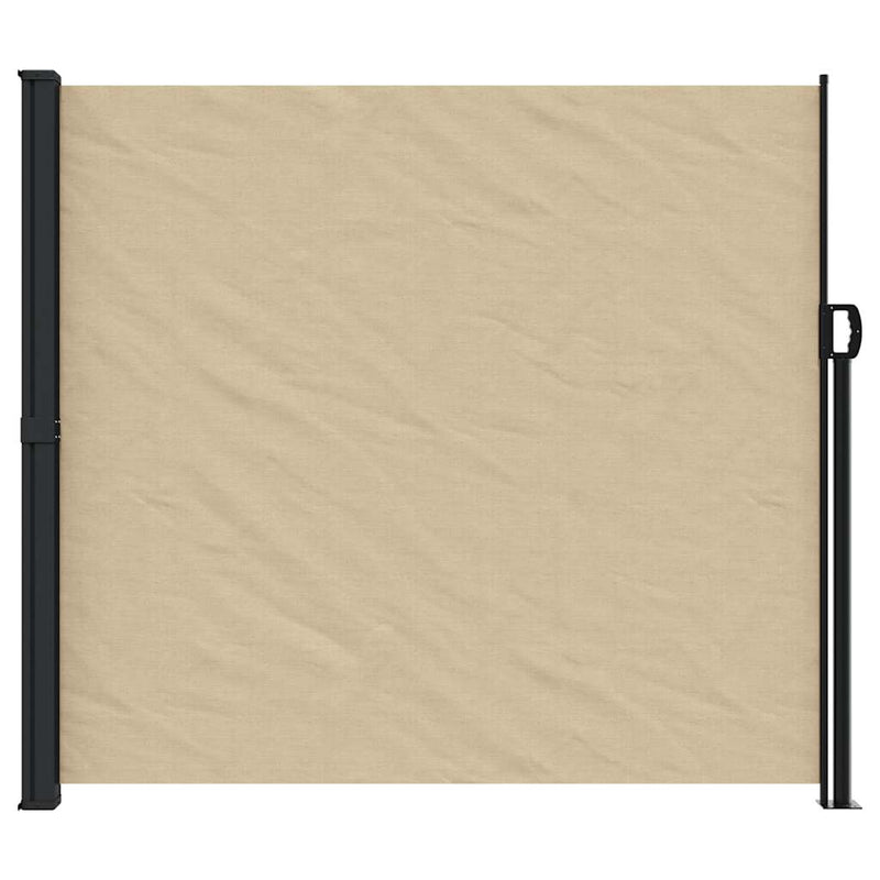 Load image into Gallery viewer, Vidaxl windscherm uittrekbaar 180x600 cm beige
