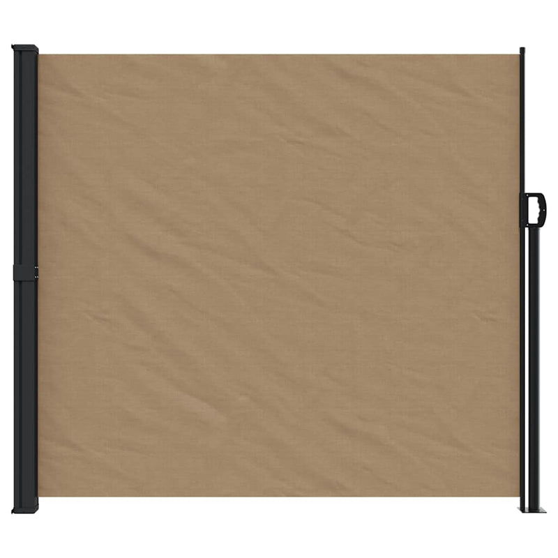 Load image into Gallery viewer, Vidaxl windscherm uittrekbaar 180x600 cm taupe
