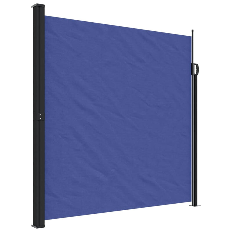 Load image into Gallery viewer, Vidaxl windscherm uittrekbaar 200x600 cm blauw
