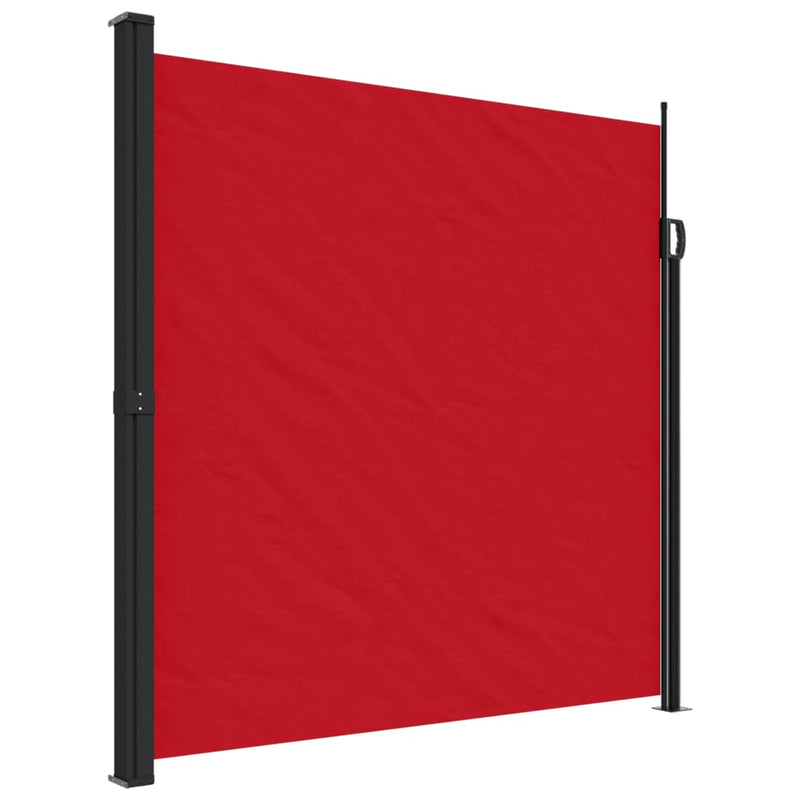Load image into Gallery viewer, Vidaxl windscherm uittrekbaar 200x600 cm rood
