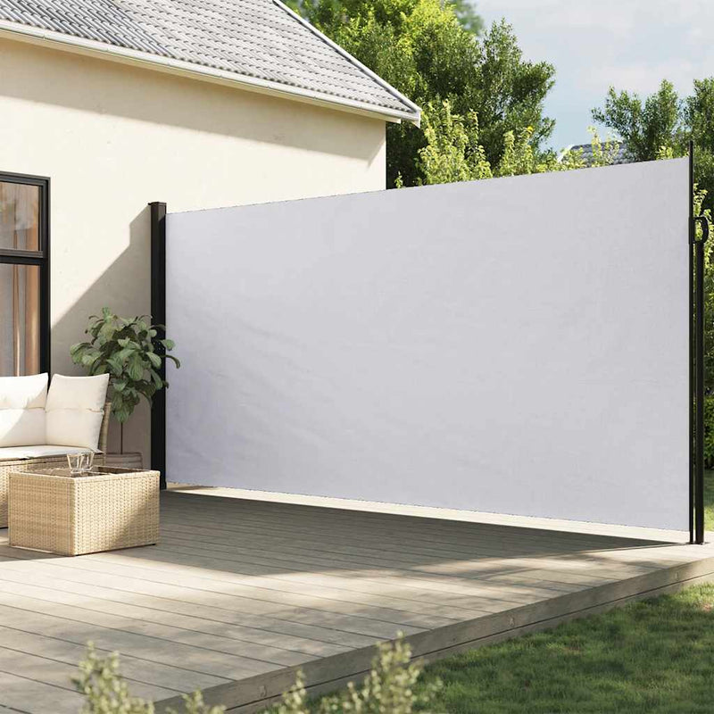 Load image into Gallery viewer, Vidaxl windscherm uittrekbaar 220x600 cm wit

