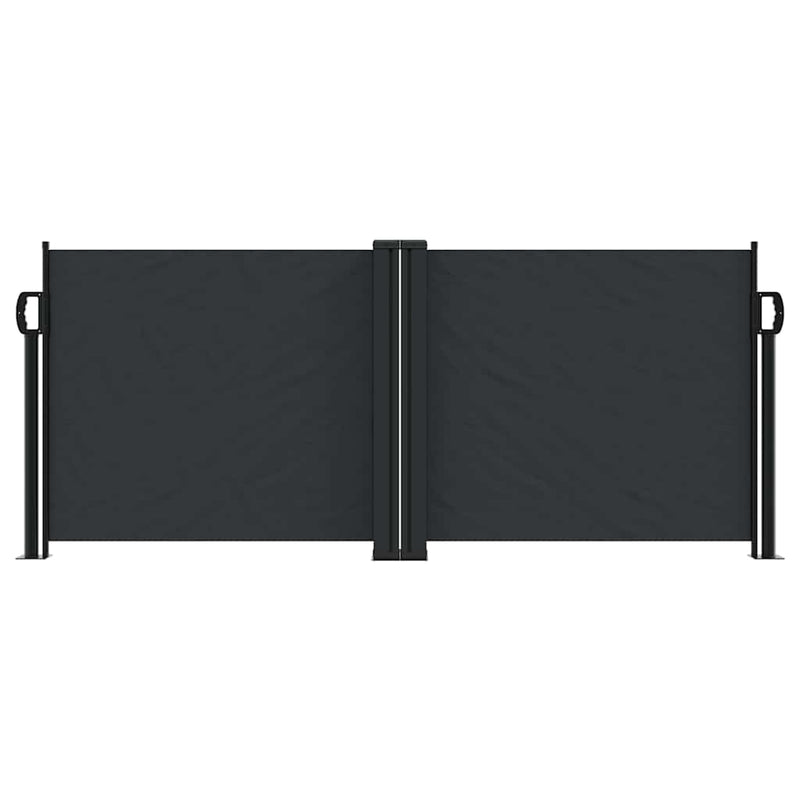 Load image into Gallery viewer, Vidaxl windscherm uittrekbaar 100x600 cm zwart
