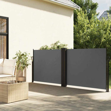 Vidaxl windscherm uittrekbaar 100x600 cm antraciet