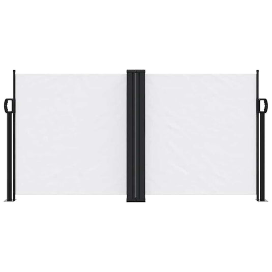 Vidaxl windscherm uittrekbaar 120x600 cm wit