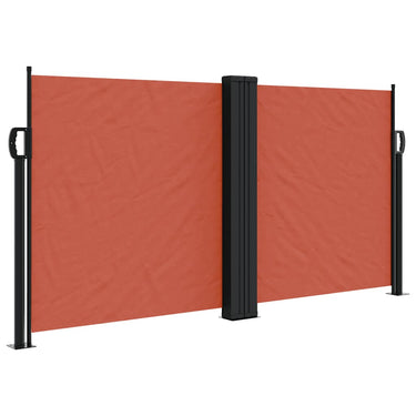 Vidaxl windscherm uittrekbaar 120x600 cm terracotta